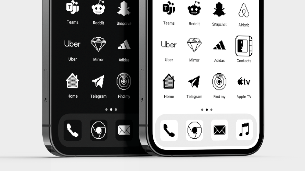 Retro-chic!  Has the iPhone ever looked cooler?